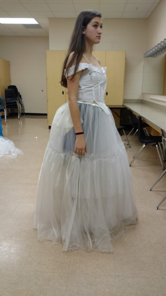 Cinderella Transformation Dress skirt