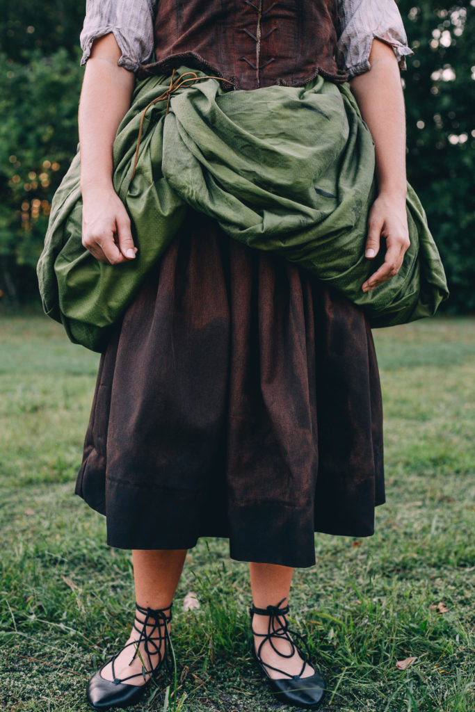 The peasant skit of the Cinderella Transformation Dress by Sumalee Eaton