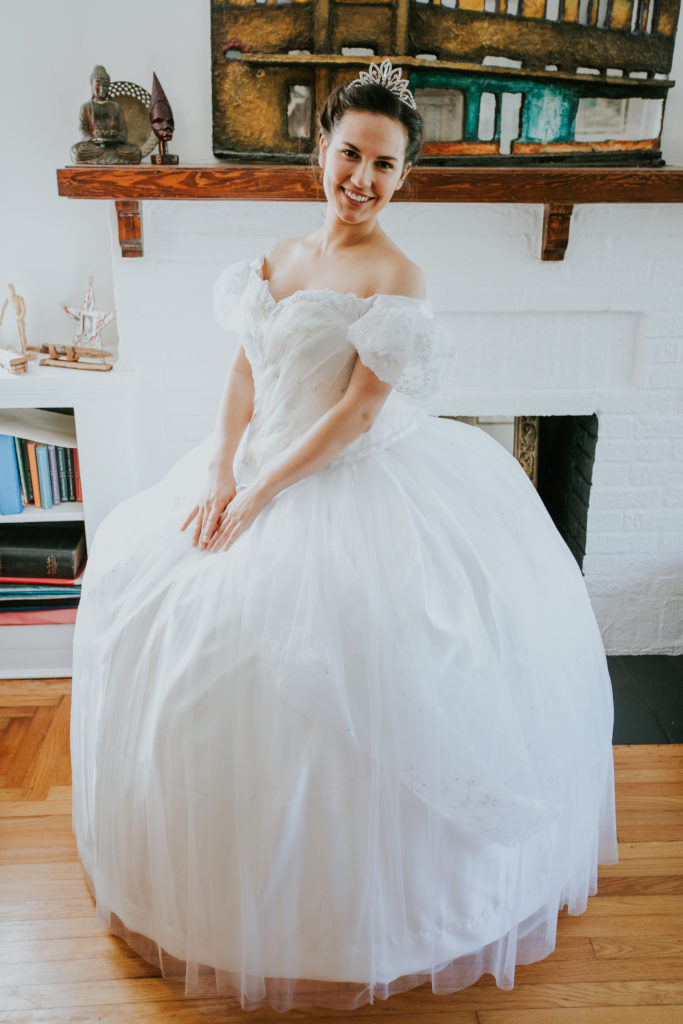 Sumalee's Cinderella Transformation Dress for rent